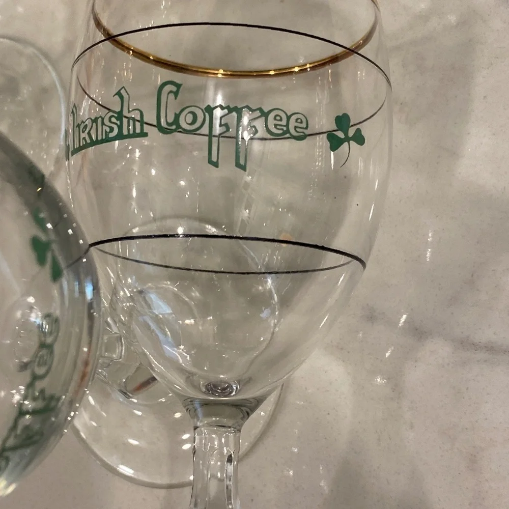 Vintage Irish Coffee Glasses EUC (set of 6)